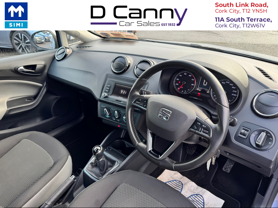 2016 SEAT Ibiza 5DR 1.0 MPI 75HP SPORT 4DR €9,900