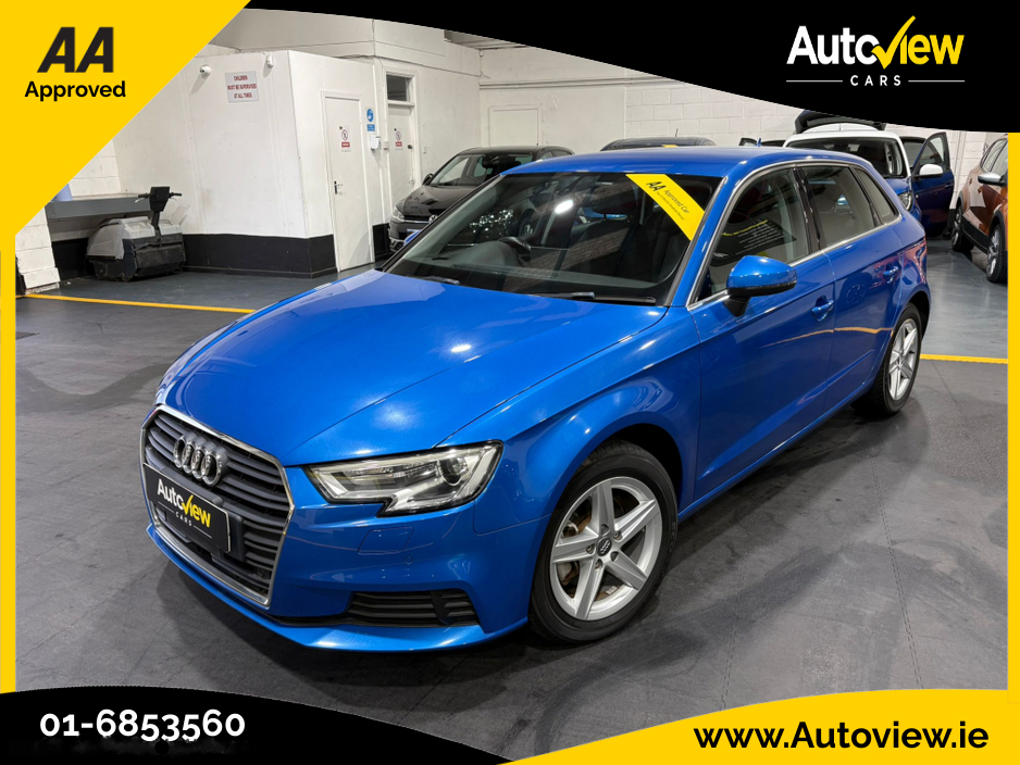 2017 Audi A3 1.4 TSFI 7 Speed S-Tronic Automatic. AA APPROVED // FINANCE & NATIONWIDE DELIVERY AVAILABLE // SIMI DEALER €16,995