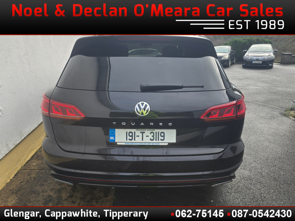 2019 Volkswagen Touareg 3.0 TDI V6 R-LINE TEC 28 286PS 5DR A €49,000