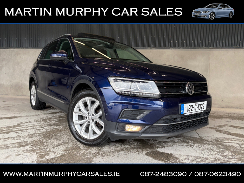 2018 Volkswagen Tiguan HIGHLINE 2.0 TDI 150BHP €22,950