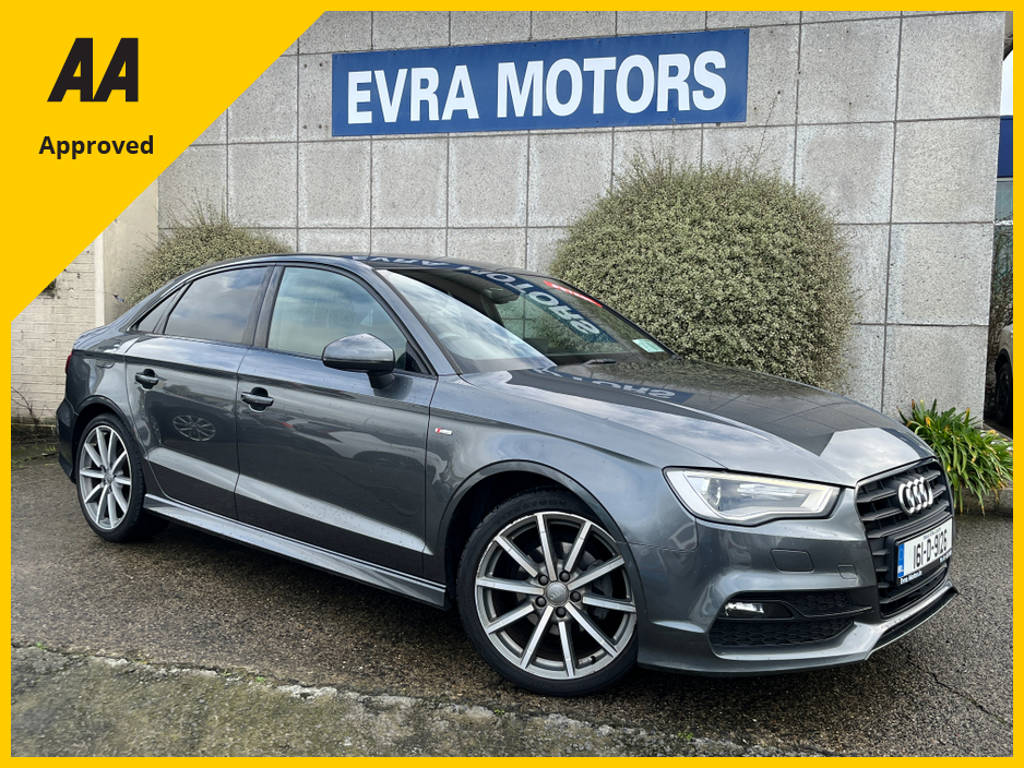 2016 Audi A3 SALOON S-LINE 1.4 TFSI 150BHP PETROL MANUAL €16,950