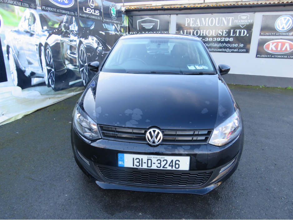 2013 Volkswagen Polo TRENDLINE 1.2 MANUAL 5DR BLACK NCTD  27 €5,999