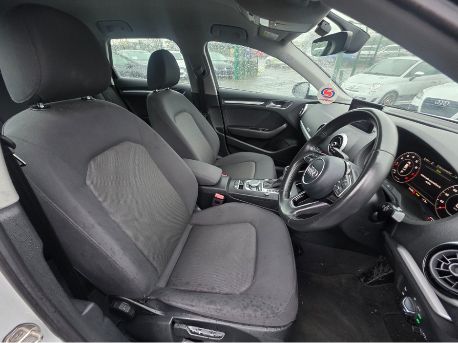 2017 Audi A3 1.4 TFSI NAVI VIRTUAL CLOCKS ANDROID AUTO CARPLAY SIMI DEALER LOW TAX BAND €17,950