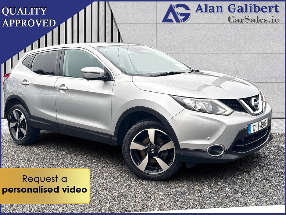 2017 Nissan Qashqai 1.5 DCI N-CONNECTA €62 PW €12,995