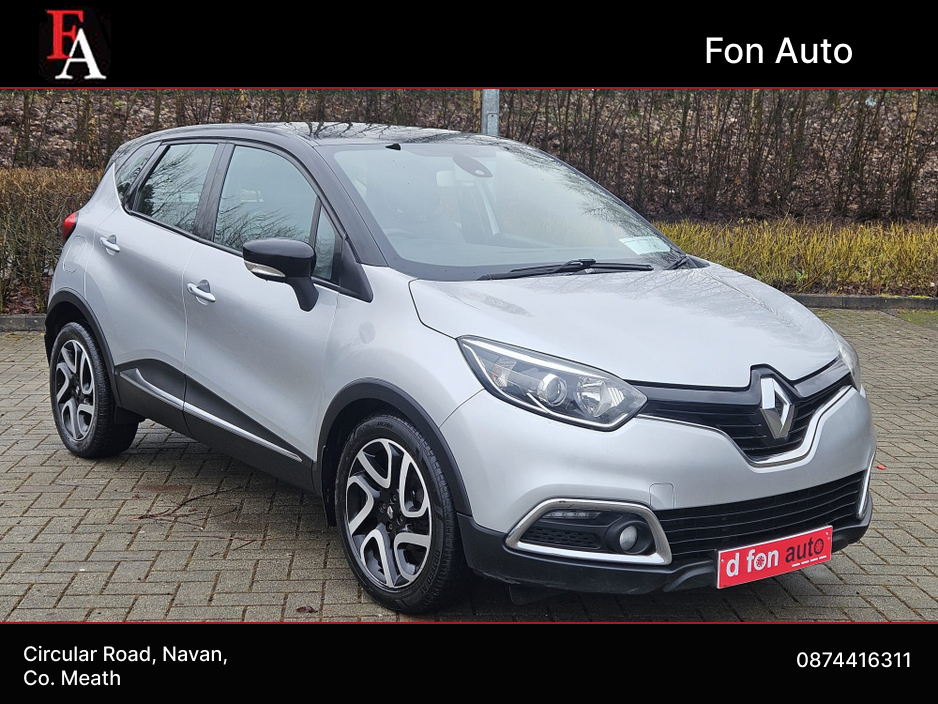 2013 Renault Captur 1.0 PETROL  DYNAMIQUE NAV MODEL* NEW NCT01/27 *SERVICED*WARRANTY *CALL 0874416311 €6,250