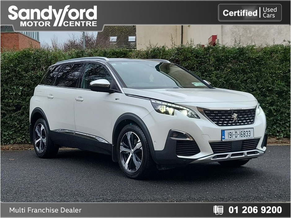 2019 Peugeot 5008 2.0 HDi GT AUTO 180 BHP*PAN ROOF* FULL LEATHER* €26,950