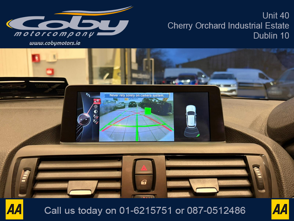 2014 BMW 1 Series 1.6 5DR AUTO M-Sport . NCT, Cruise Control, Dual Climate Control, Alloy Wheels, Revers Camera, Bluetooth, Folding Rear Seats, CD Player & more. €12,950