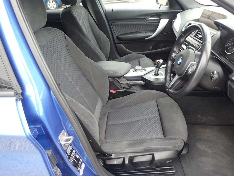 2016 BMW 1 Series 118D 2.0 DIESEL M-SPORT PRO PLUS AUTOMATIC // ESTORIL BLUE METALLIC // LED MATRIX LIGHTING // LANE DEPARTURE ASSIST // PRO MEDIA PACK // CRUISE CONTROL // FRONT FOGS // SPORT ALLOYS €15,950