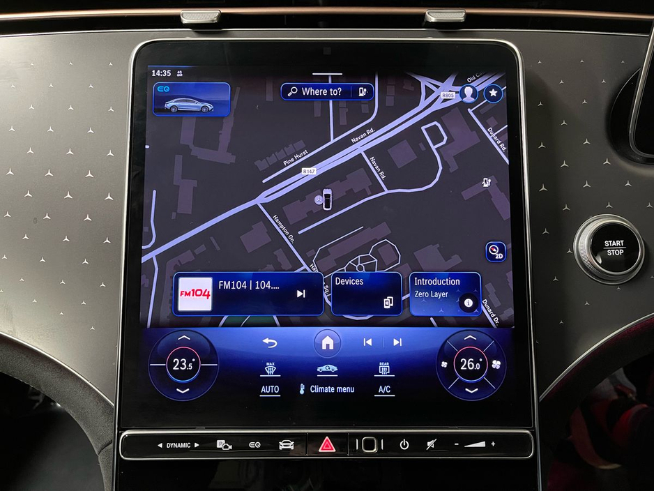 2023 Mercedes-Benz EQE 300 AMG - 19 Inch Alloys - Panoramic Sunroof - Reversing Camera - Ambient Lighting - Sat Nav - Climate Control - Heated Seats - Keyless Start - Apple CarPlay/Android Auto - €54,950 or €55,900 with Sup €54,950