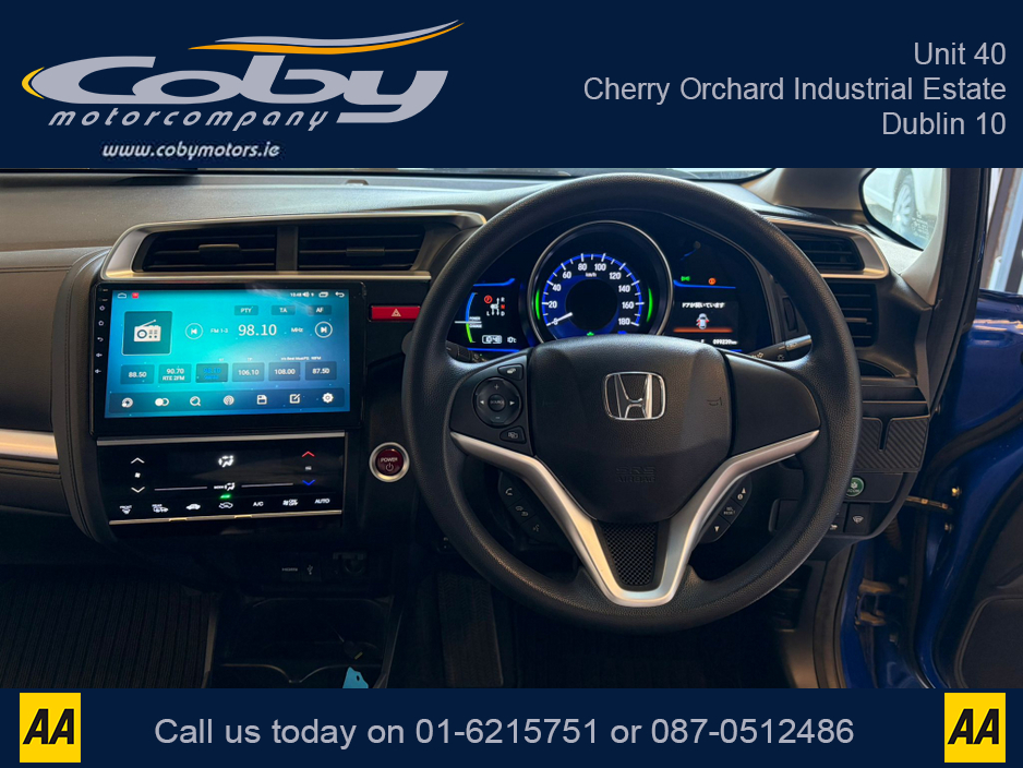 2014 Honda Fit 1.5 Petrol HYBRID 5DR AUTO. Immaculate Car with only 99km, 2 Keys, NCT done before collection, Mirror Link, Climate Control, Cruise Control, Full Electrics and much more. €9,950