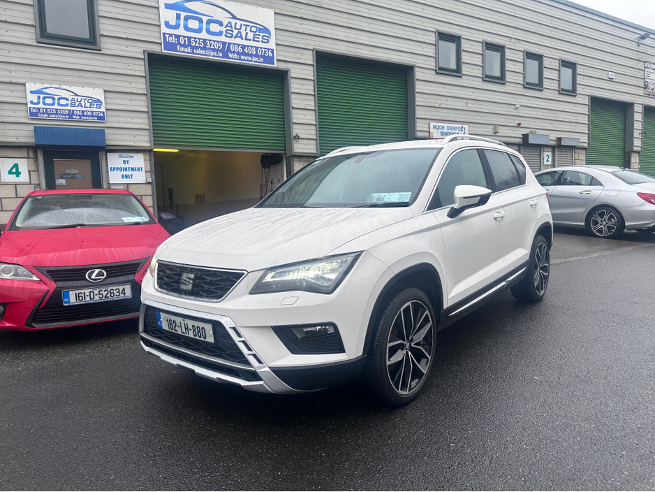 2016 SEAT Ateca 2.0 TDI 150HP 4DRIVE XCELLENCE 5 5DR €18,500