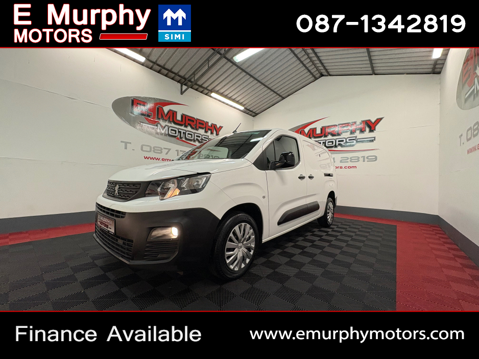2022 Peugeot Partner 1.5 HDI LWB PROFESSIONAL PRO HIGH SPEC €50 PER WEEK €12,560