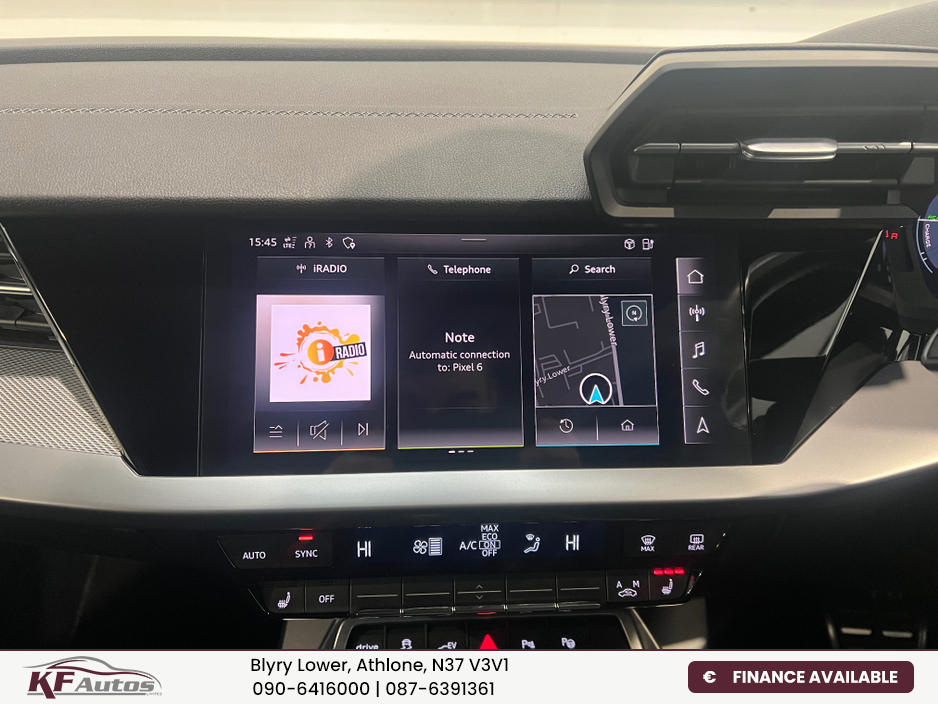 2023 Audi A3 Sportback S Line 40 TFSI-E PHEV 5dr 201bhp S-Tronic Auto - 231 Reg €31,995