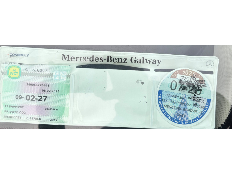 2017 Mercedes-Benz C Class C 200 D AVANTGARDE A/T €11,995