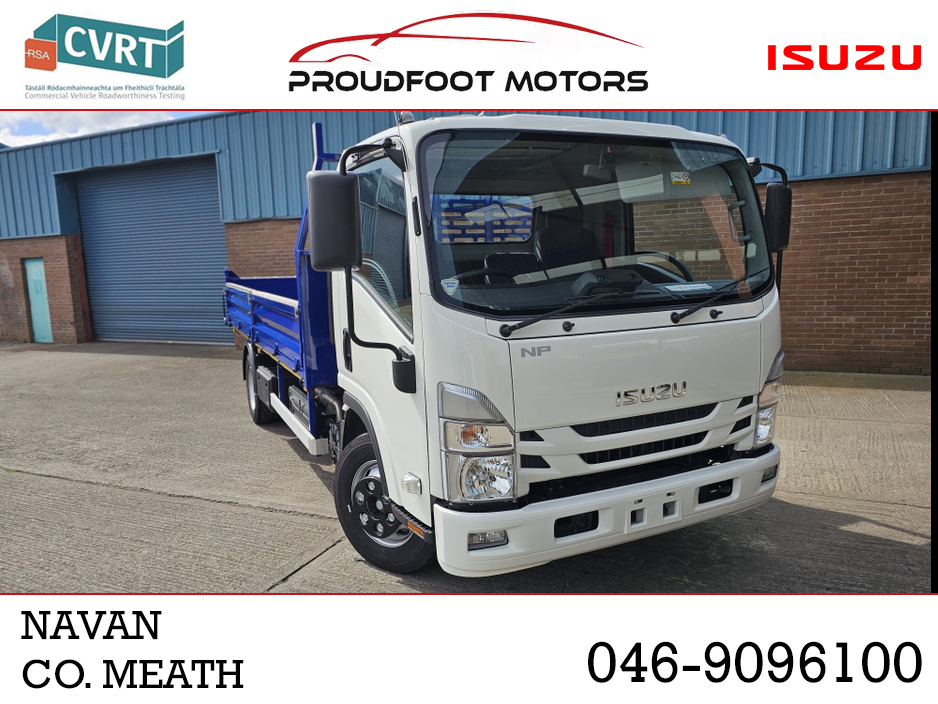 2026 Isuzu N-Series 7.5 Tonne 14 ft Tipper- Available Immediately. PRICE PLUS VAT