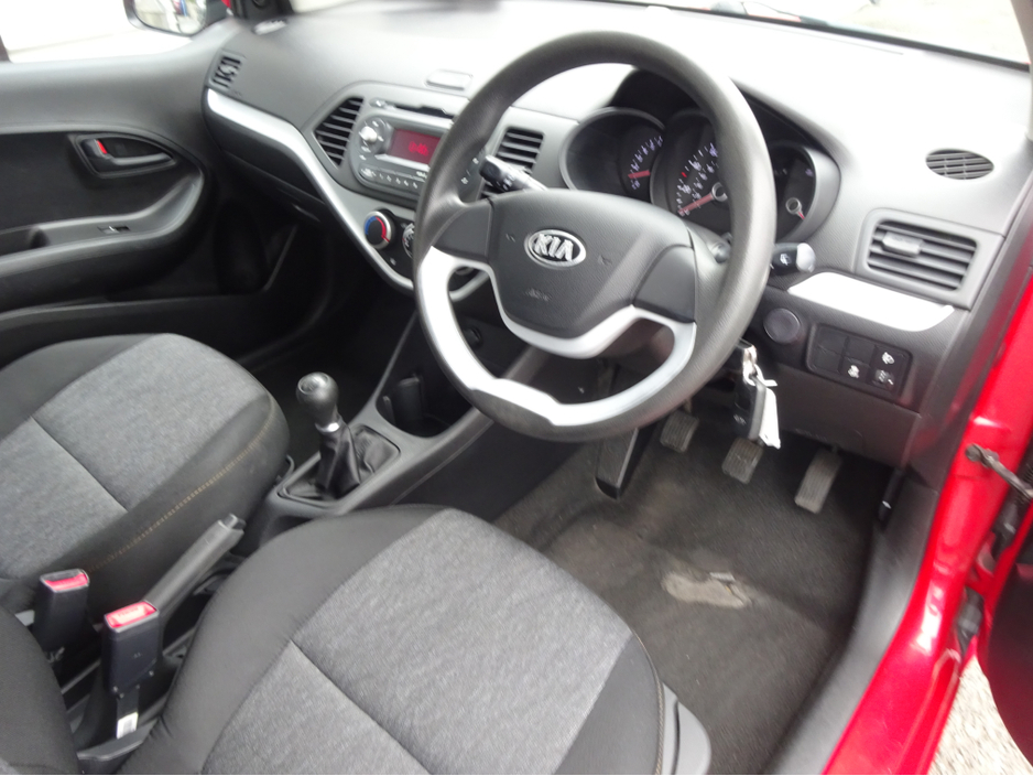 2013 Kia Picanto 1.0 PETROL 5 DOOR 68BHP LOW MILEAGE KEY 71 €6,450