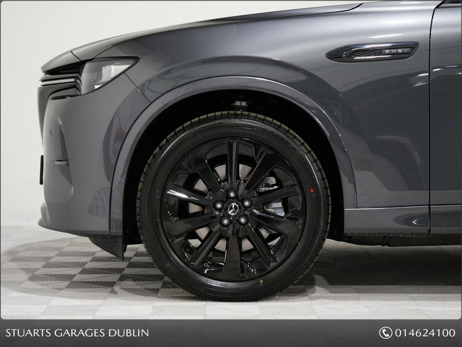 2025 Mazda CX-60 *HOMURA PLUS PHEV 327ps 8AT AWD*HOMURA PLUS*DRIVERS ASSISTANCE PACK, CONVENIENCE PACK AND PANORAMIC SUNROOF, MACHINE GREY WITH BLACK LEATHER* €54,945