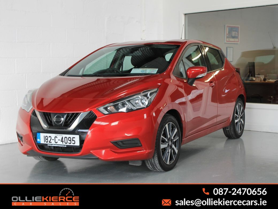 2018 Nissan Micra 1.0 SV 4DR €10,450