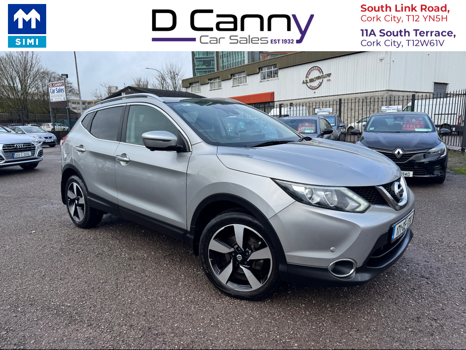 2017 Nissan Qashqai 1.2 SV CVT PREMIUM '17 4DR AUTO €16,900