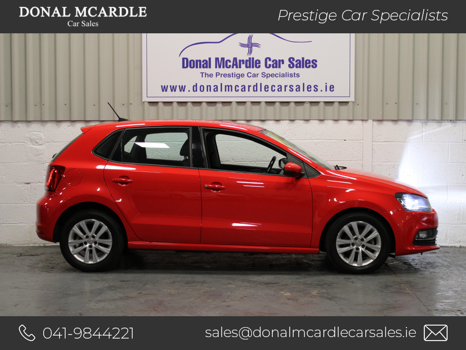 2017 Volkswagen Polo 1.2 Comfort line €13,950