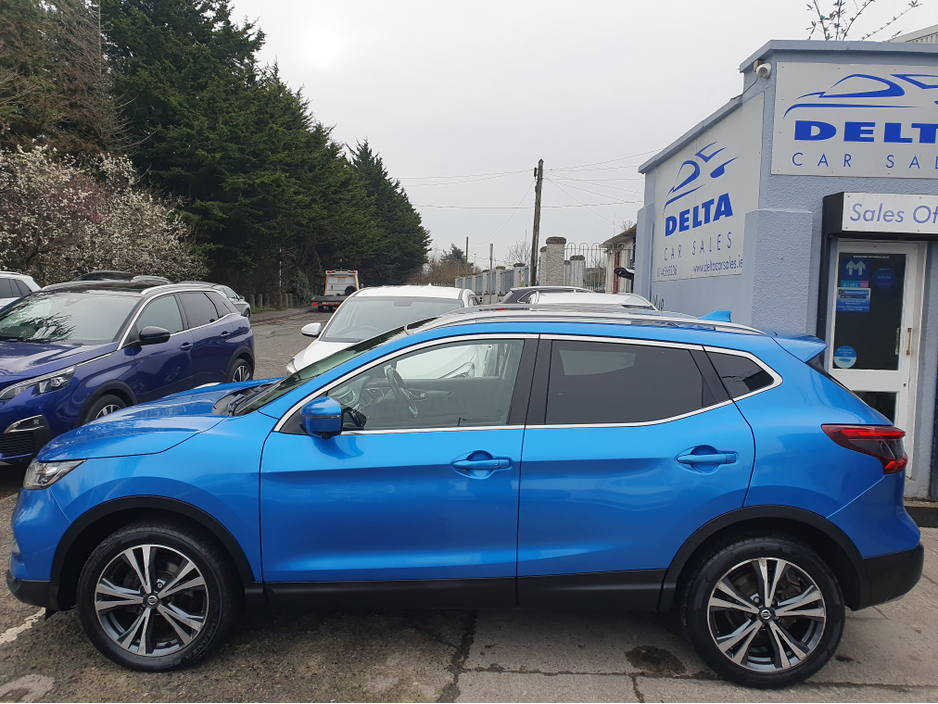 2018 Nissan Qashqai N-CONNECTA 1.2 DIG-T 115BHP NCT 02/28 FINANCE AVAILABLE @ €58 PER WEEK 2 KEYS/ PAN ROOF/ SAT NAV/ REVERSE CAMERA/ MULTI FUNCTION STEERING WHEEL/ CRUISE CONTROL/ HISTORY CHECKED €12,900