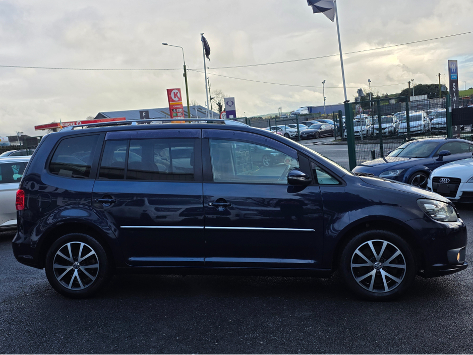 2013 Volkswagen Touran 1.4 HIGHLINE 7 SEATER FAMLY MPV  AUTOMATIC - REV CAMERA -ALLOYS SIMI DEALER - SPECIALISING IN IMPORTS OF GERMAN AUTOMATIC HI SPEC CARS €10,750