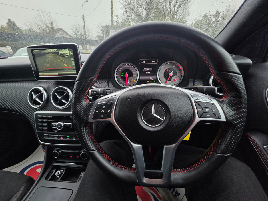 2014 Mercedes-Benz A Class ONLY 29262KM !! A180 AMG LINE SAT NAV PACK - HALF LEATHER SEATS - REV CAMERA / HI SPEC / SYSTEM LOW ROAD TAX BAND / SIMI DEALER €14,750