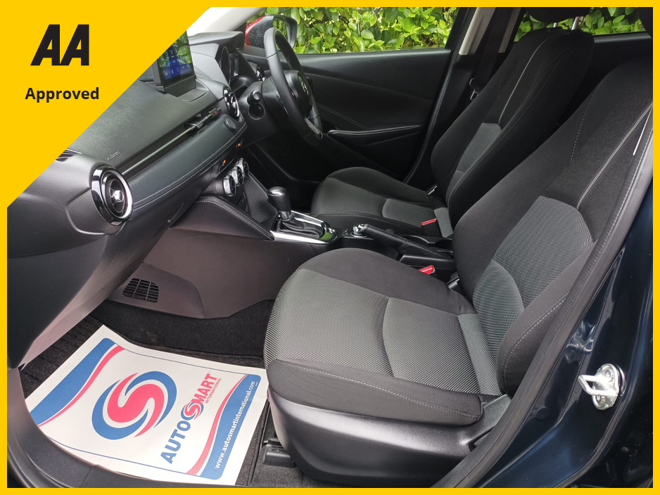 2017 Mazda Mazda2 1.3 AUTOMATIC TOURING SPORT EDITION ONLY 62,988Kms JUST FULLY SERVICED 4 NEW TYRES 2 YEARS NCT 1 YEAR ROAD TAX CRUISE CONTROL REVERSE CAMERA ANDROID AUTO & APPLE CAR PLAY FACTORY IMMOBILISER €13,995