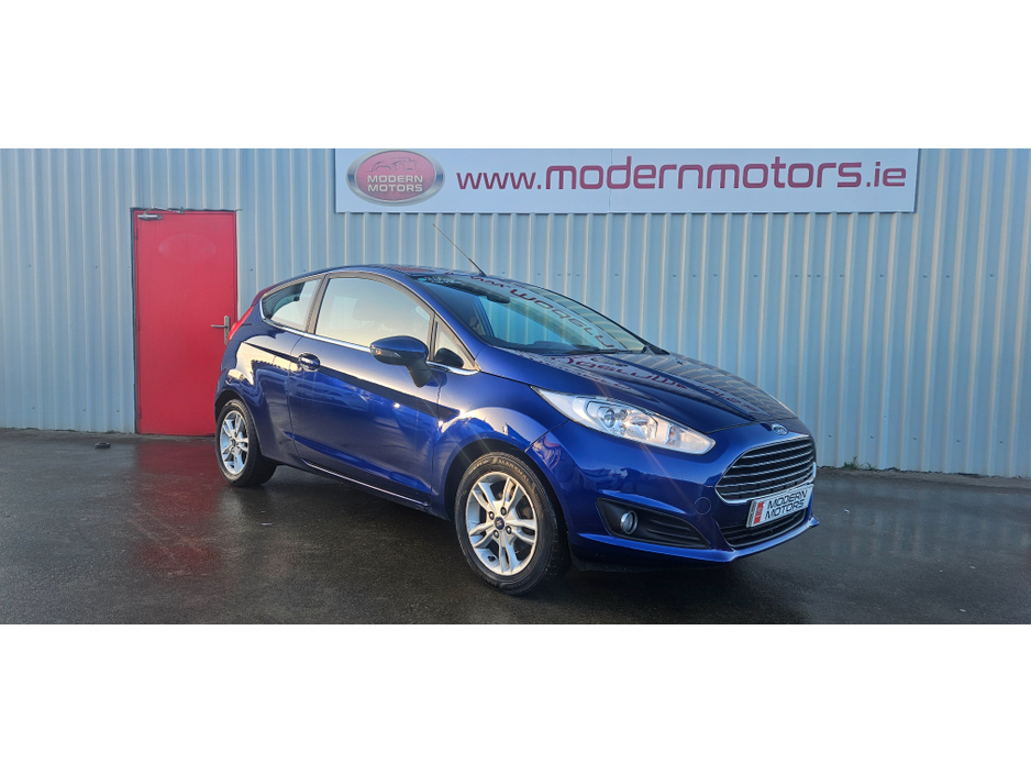 2014 Ford Fiesta ZETEC 1.2 petrol 3dr low miles €5,995
