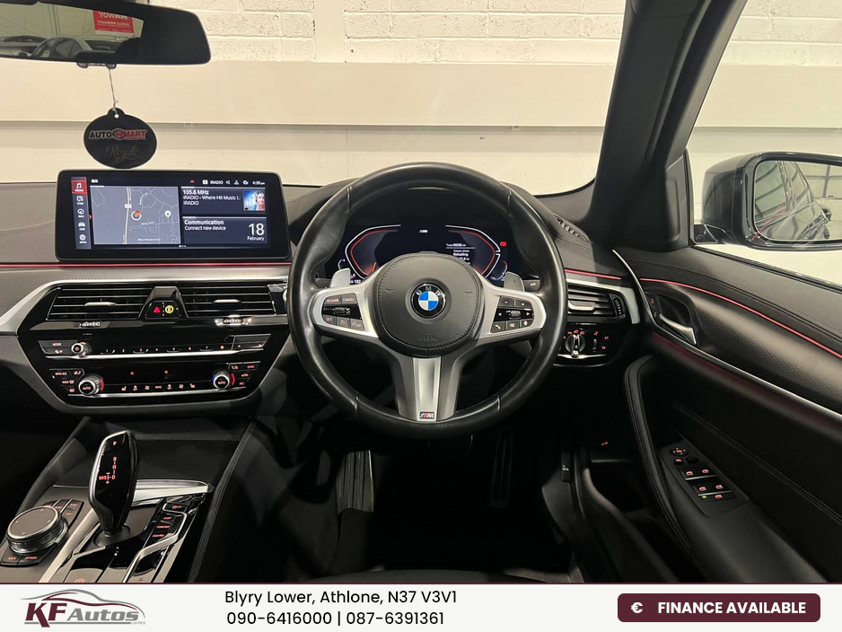 2022 BMW 5 Series 520d G30 LCI M Sport 190bhp 4dr Auto - 222 Reg €40,995