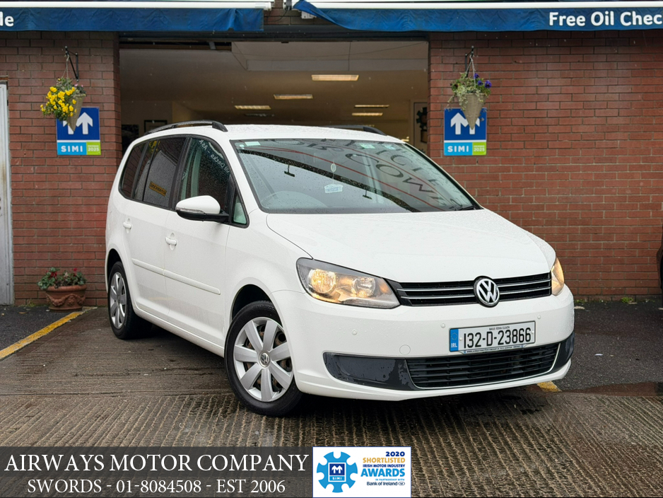 2013 Volkswagen Touran 1.4 TSI DSG - 7 SEATER €7,950