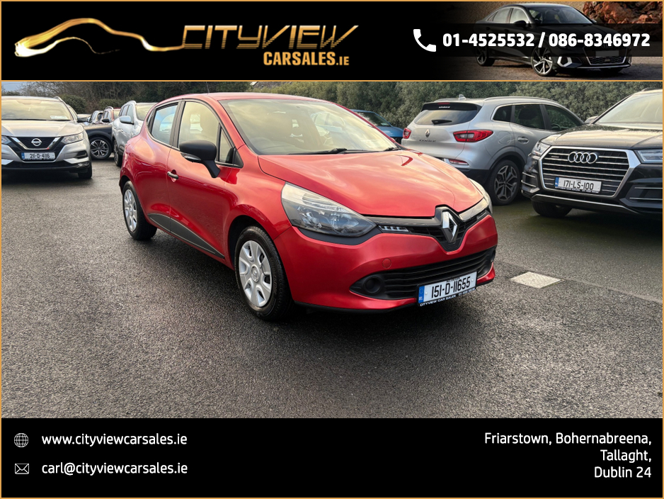 2015 Renault Clio 1.2 PET 5DR LOW MILAGE