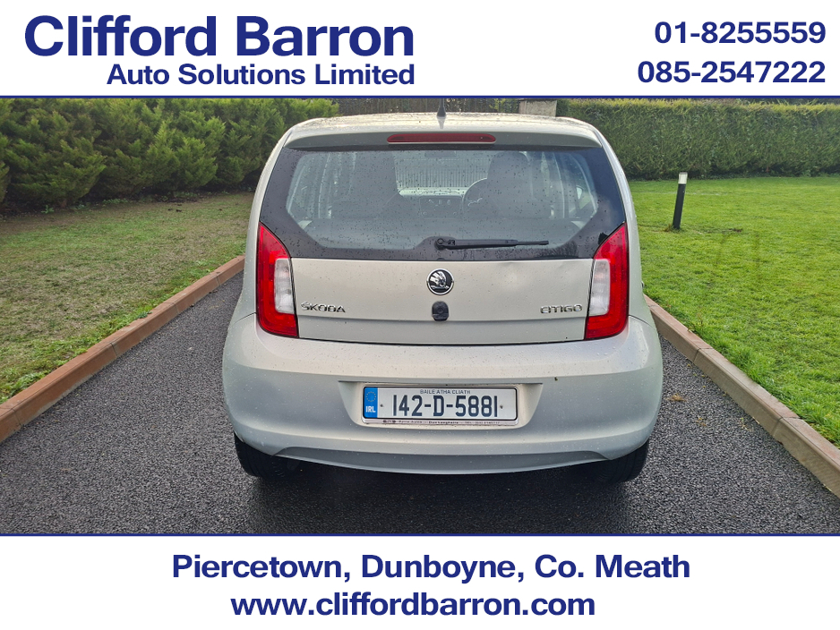 2014 Skoda Citigo ELEGANCE 5DR 1.0 MPI 75H ELE. 75HP ASG 4DR A €6,500