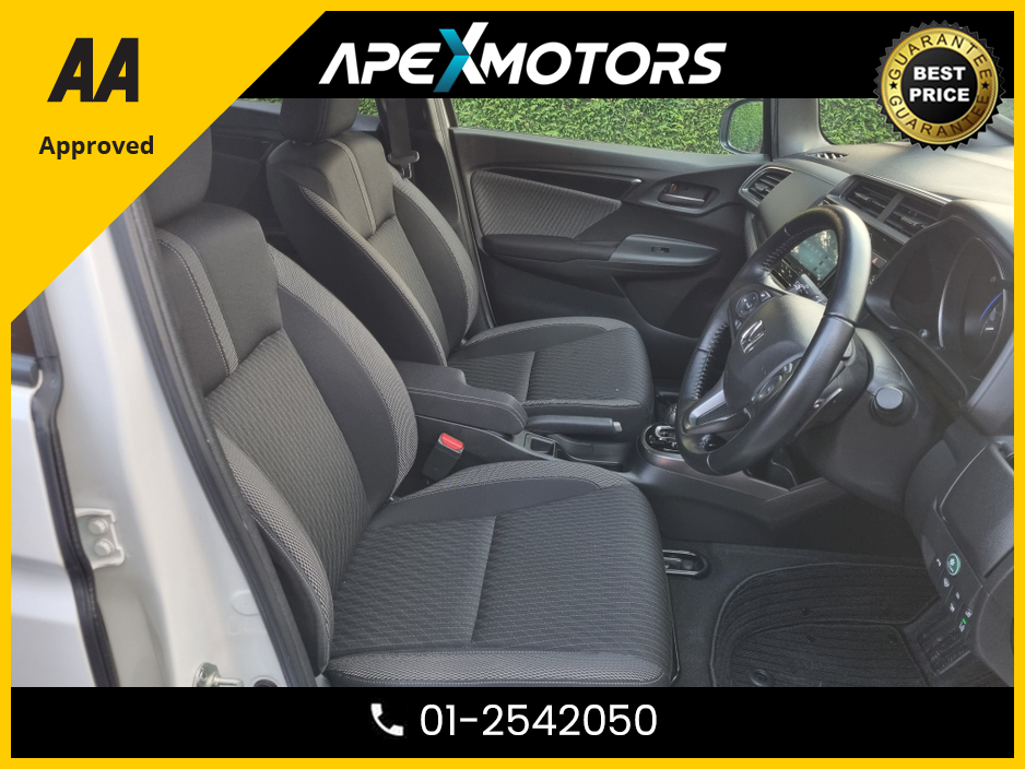 2018 Honda Fit FINANCE ARRANGED * NEW NCT OCT-27 * AUTOMATIC * IMMACULATE * ANDROID AUTO * APPLE-PLAY * COLOUR REVERSE CAMERA * ALLOYS * MOST RELIABLE * STAMPED SERVICE HISTORY * AA APPROVED * 101 SAFETY CHECKLIST €11,949