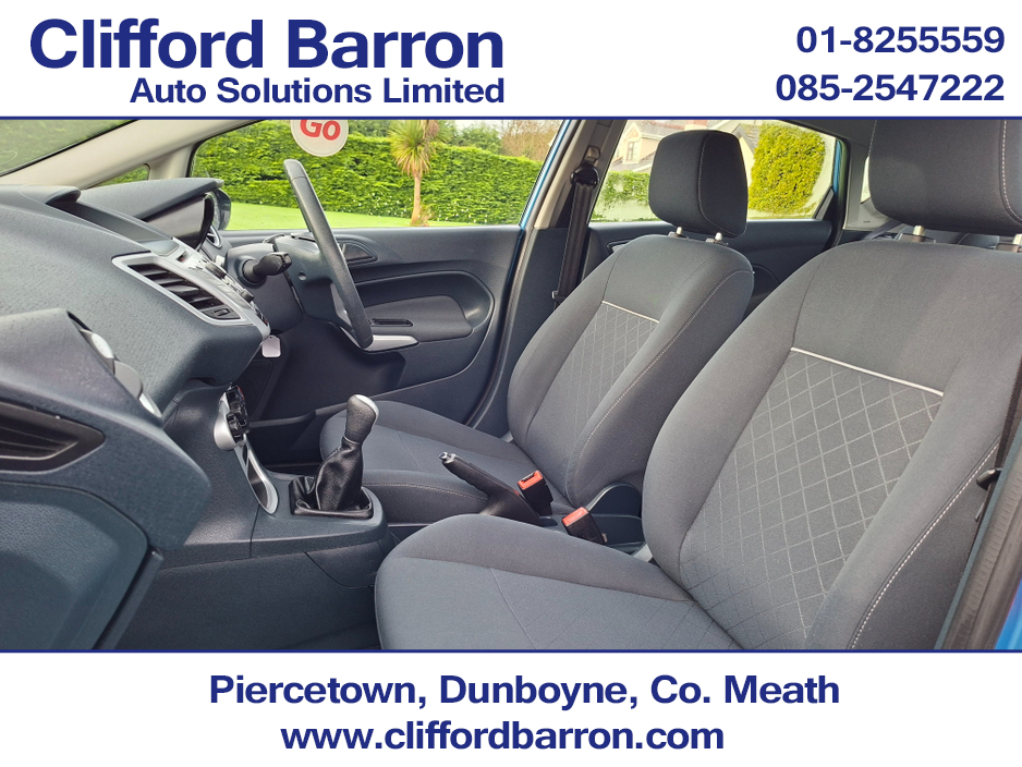 2012 Ford Fiesta 1.4 EDGE 95 5DR 95BHP €6,789