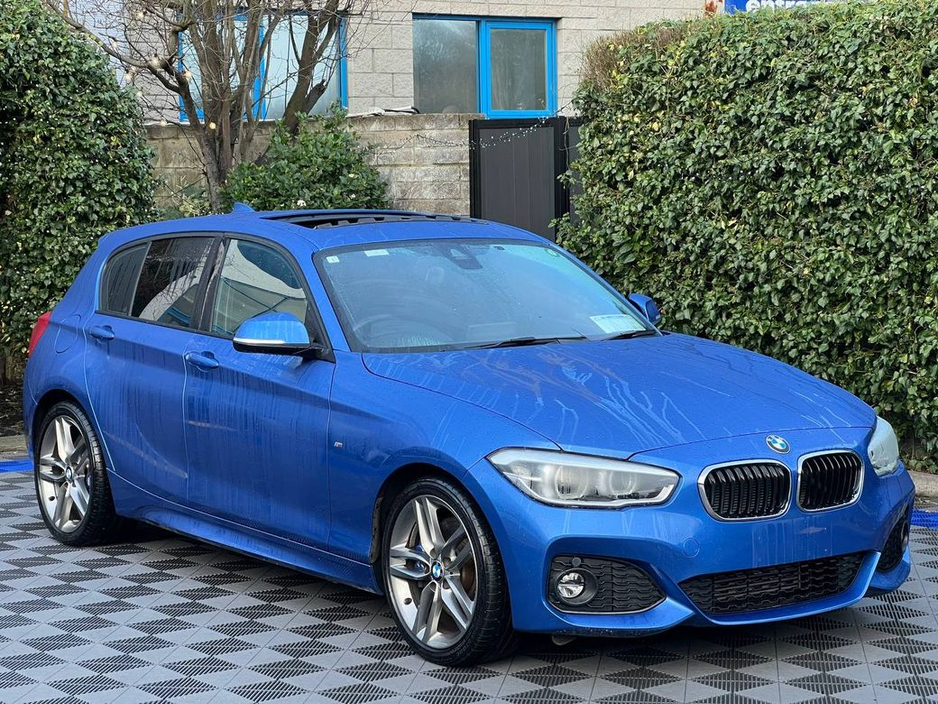 2017 BMW 1 Series 118d M-SPORT 2.0 // SUNROOF // ESTORIL BLUE // 18" M-SPORT ALLOYS // REVERSE CAMERA €16,900