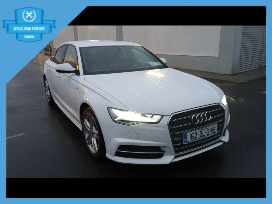 2016 Audi A6 2.0 TDI S LINE ULTRA 190PS 4 4DR AUTO €16,950