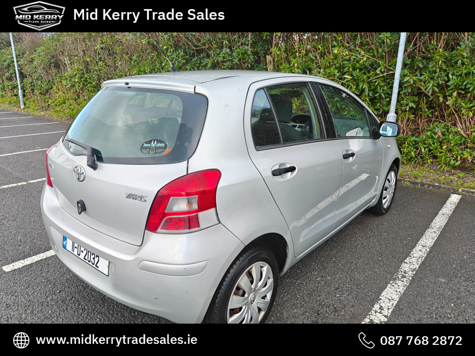 2011 Toyota Yaris 1.4 D-4D TERRA 5DR €3,995