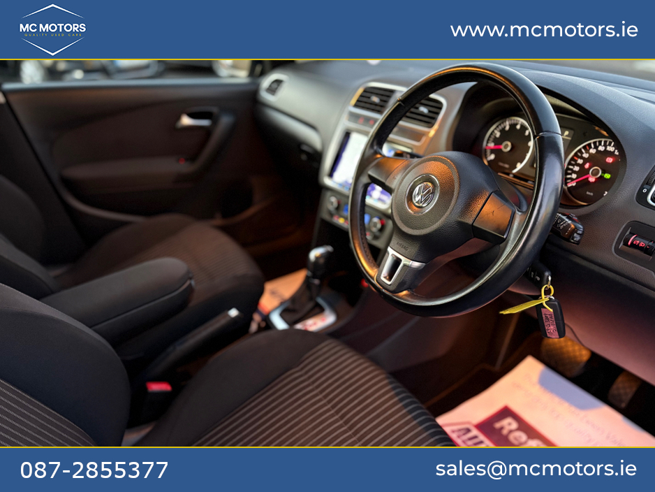 2011 Volkswagen Polo 6 MONTH WARRANTY + NEW NCT + TAX €8,450