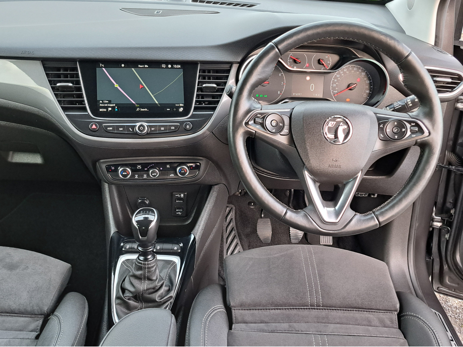 2022 Opel Crossland ULTIMATE 1.2TURBO 130BHP **LEATHER/SUEDE INTERIOR** €19,950