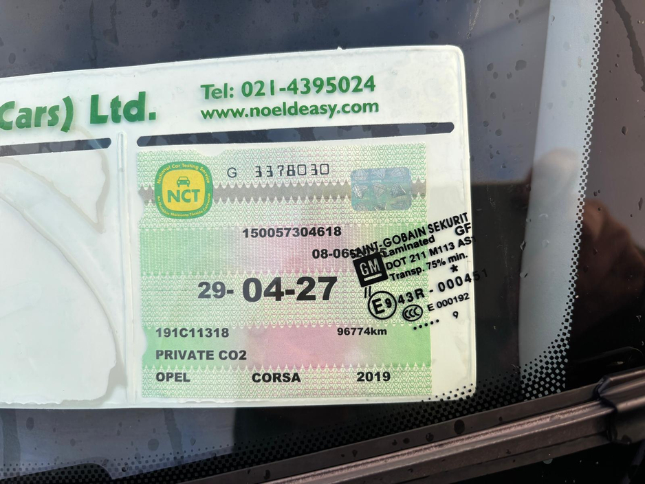 2019 Opel Corsa CORSA-E 1.4 I 75PS 5DR  PETROL €10,950