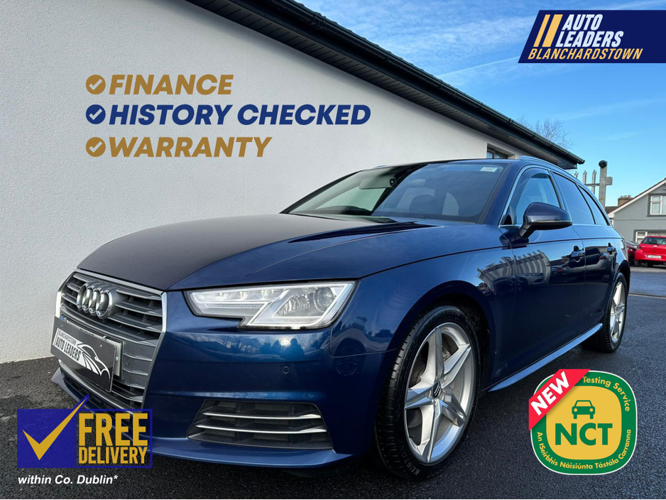 2018 Audi A4 2.0 TDI S TRONIC SPORT ULTRA 190PS SERVICE HISTORY €19,900