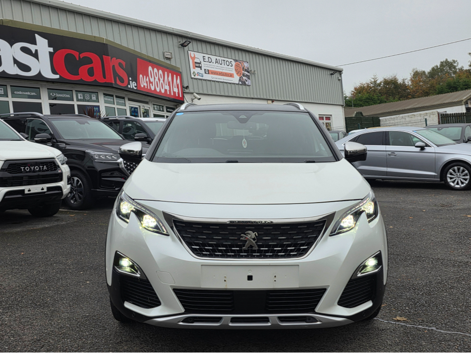 2018 Peugeot 5008 ( 182 REG ) GT LINE 7 SEATER  - DIGITAL DASH - CAMERA - ALLOYS -   CARPLAY ANDROID AUTO EU RADIO  PEARL WHITE €25,950