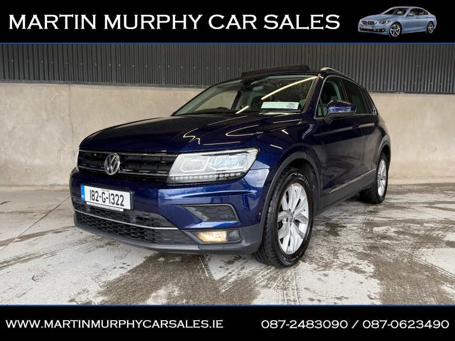 2018 Volkswagen Tiguan HIGHLINE 2.0 TDI 150BHP €22,950