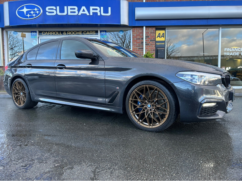 2019 BMW 5 Series M-Sport Performance Pack - Stunning Bronze Alloy Upgrade - Trade-in Welcome & finance arranged - Nct & Tax - Assured Dealer Warranty - €26,950
