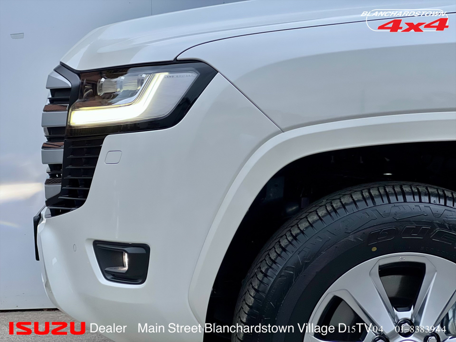 2025 Toyota Landcruiser Toyota Amazon 3.3 TwinTurbo V6 LC300 PEARL WHITE