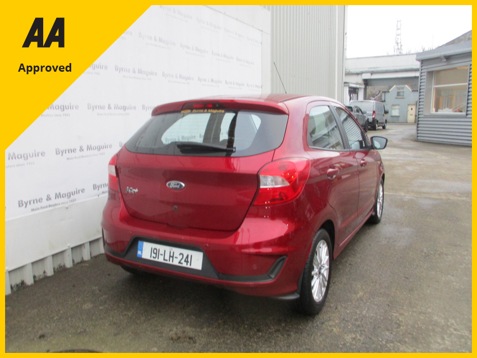 2019 Ford Ka + ZETEC 1.2 85PS M5 5DR LOW KMS.  FULL FORD SERVICE  HISTORY. 12 MONTHS WARRANTY AND 12 MONTHS AA COVER !! €14,950