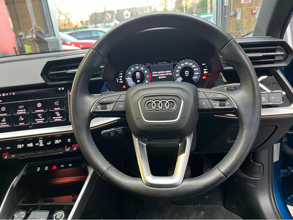2021 Audi A3 €24950! 2021 AUDI A3 SPORTBACK 30TFSI ADVANCED 1.0 AUTOMATIC / CRUISE CONTROL / REVERSE CAMERA / ELECTRIC MEMORY & HEATED SEATS / PADDLE SHIFTERS €24,950
