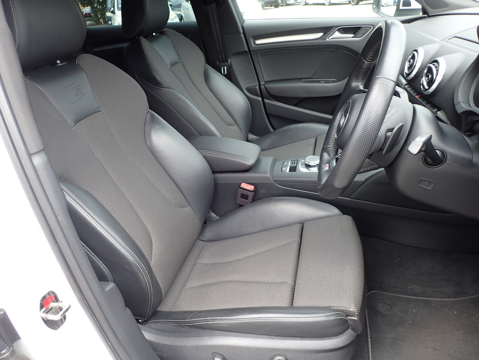 2018 Audi A3 1.4 TFSI S LINE BLACK EDITION PETROL AUTOMATIC // VIRTUAL DASH // HALF LEATHER // PARK ASSIST W/ REVERSING CAMERA // FACTORY BLACK EDITION // FLAT BOTTOM STEERING WHEEL // UPGRADED AUDI SPORT ALLOYS €20,950