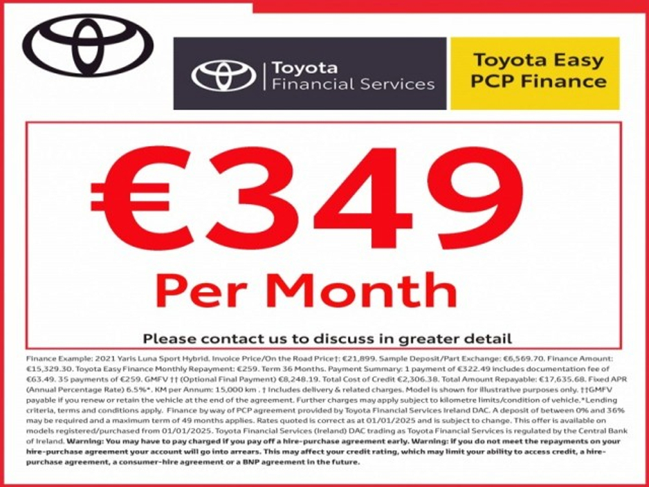 2024 Toyota Corolla - Luna Edition - 1.8 Hybrid - Automatic - 1 Owner - FULL TOYOTA Service History // Remote Central Locking // Front Electric Windows // Rear Electric Windows // Electric Mirrors // Apple Carplay €29,399